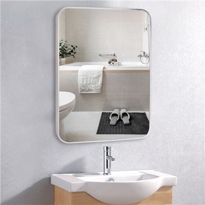Aluminium Frame Bathroom LED Mirror