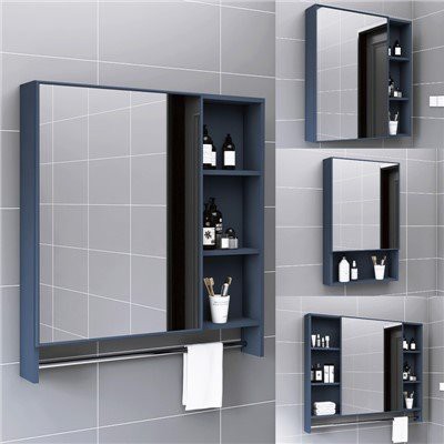 Bathroom Mirror Cabinet with Painting